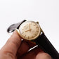 1960s Croton Automatic Golden Sunburst Dial Men's Wrist-Watch