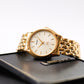 [Near Mint] 1988 Seiko Quartz Golden Sunburst Dial Men's Wrist-Watch W/Box