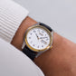 1994 Seiko Quartz  Railway Numerals Dial Two Tone Men's Wrist-Watch