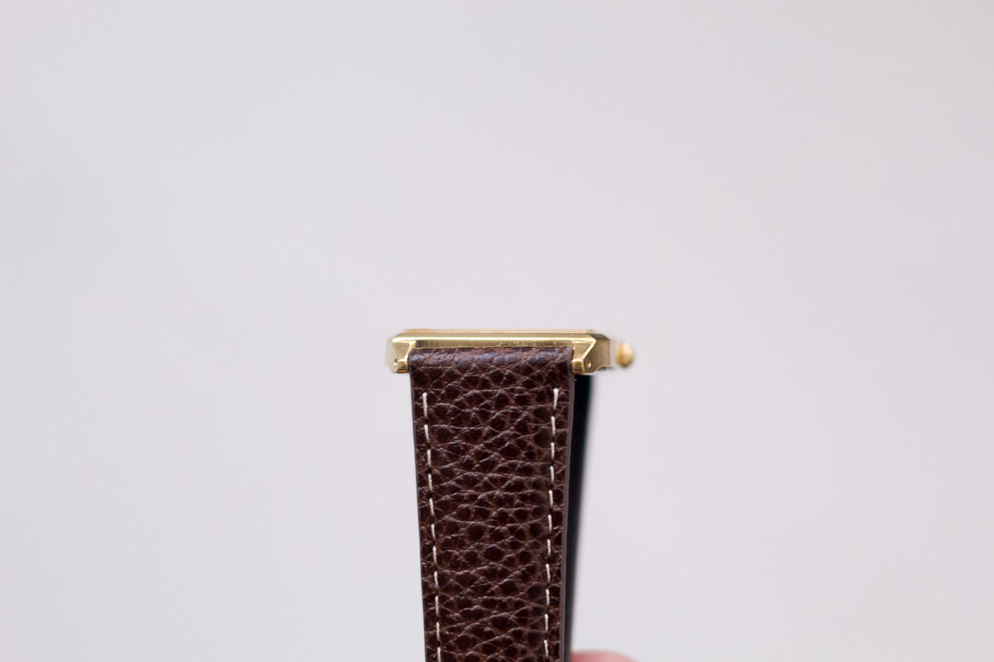 1985 Seiko Quartz Straight Grain Golden Dial Men's Wrist Watch