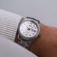 1993 Seiko Quartz Light Silver Dial Titanium Case Men's Wrist-Watch