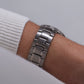 1993 Seiko Quartz Light Silver Dial Titanium Case Men's Wrist-Watch