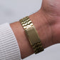 1993 Seiko Quartz Golden Dial Men's Wrist-Watch W/Box