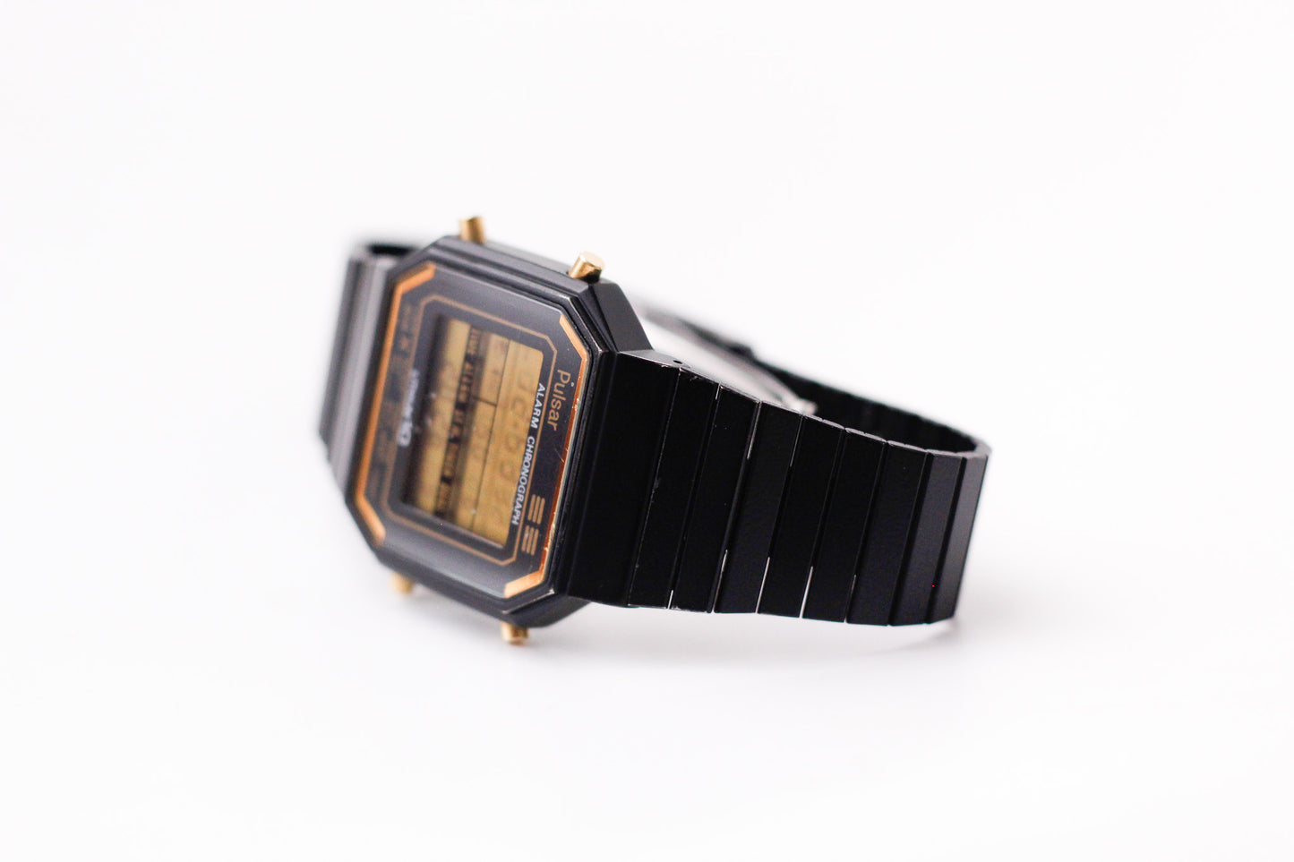 1996 Pulsar Quartz Digi Alarm-Chrono Men's Wrist-Watch