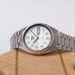 1997 Seiko 5 Stark White Dial Men's Wrist-Watch