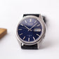 1980 Seiko Automatic Marine Blue Sunburst Dial Men's Wrist-Watch