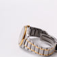 1995 Seiko Quartz Sports 50 Straight Grain Gray Dial Two Tone Case Men's Wrist-Watch