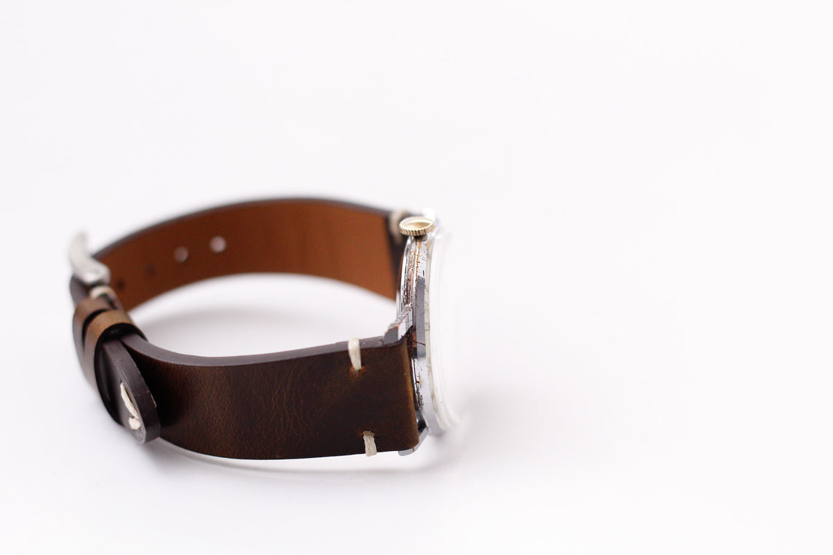 1960s Waltham Hallmark Mechanical Tropical Dial Men's Wrist-Watch