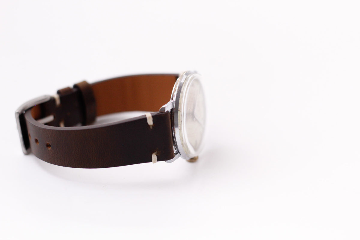 1960s Waltham Hallmark Mechanical Tropical Dial Men's Wrist-Watch