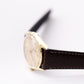 1960s Croton Automatic Golden Sunburst Dial Men's Wrist-Watch