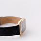1990s Lorus Quartz Inky Black Dial Tank Men's Wrist-Watch