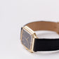 1990s Lorus Quartz Inky Black Dial Tank Men's Wrist-Watch