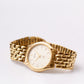[Near Mint] 1988 Seiko Quartz Golden Sunburst Dial Men's Wrist-Watch W/Box