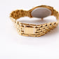 [Near Mint] 1988 Seiko Quartz Golden Sunburst Dial Men's Wrist-Watch W/Box