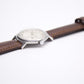 [Serviced] 1960s Bulova Automatic Silver Sunburst Wrist-Watch