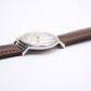 [Serviced] 1960s Bulova Automatic Silver Sunburst Wrist-Watch