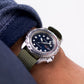 1998 Seiko Quartz Diver Deep Marine Blue Dial Men's Wrist-Watch