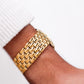 [Near Mint] 1988 Seiko Quartz Golden Sunburst Dial Men's Wrist-Watch W/Box
