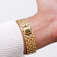 [Near Mint] 1988 Seiko Quartz Golden Sunburst Dial Men's Wrist-Watch W/Box