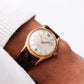 [Serviced] 1960s Berg Mechanical Cream White Dial Men's Wrist-Watch
