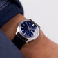 1980 Seiko Automatic Marine Blue Sunburst Dial Men's Wrist-Watch
