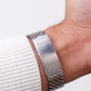 [Serviced] 1970s Enicar Straight Grain Silver Dial Automatic Men's Wrist-Watch