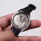 1980 Seiko Automatic Marine Blue Sunburst Dial Men's Wrist-Watch