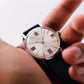 [Serviced] 1960 Caravelle Mechanical Silver Sunburst Dial Men's Wrsit-Watch