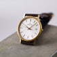 1990s Hamilton Masterpiece Quartz Silversunburst Dial Men's Wrist-Watch W/Box And Papers