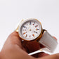 1990s Gruen Quartz Admiral's Cup Flag Dial Two Tone Case Men's Wrist-Watch