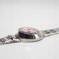 1997 Alba AKA Quartz Red Sunburst Dial Bullhead Case Men's Wrist-Watch