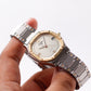 1981 Pulsar Quartz 'Baby Santos' Two Tone Case Men's Wrist Watch
