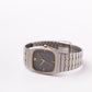 1983 Seiko Quartz Straight Grain Gray Dial Men's Wrist-Watch W/Box