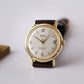 [Serviced] 1960s Gruen Autowind Champagne Sunburst Dial Men's Wrist Watch