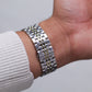 2004 Seiko Quartz 'Baby A. lange Saxonia' Men's Wrist-Watch W/ Free Strap Set
