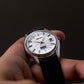 [Serviced] 1978 Seiko Lord-Matic 'Big Day Silver Sunburst Dial' Men's Wrist Watch