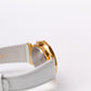 1990s Gruen Quartz Admiral's Cup Flag Dial Two Tone Case Men's Wrist-Watch