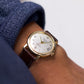 [Serviced] 1960s Gruen Autowind Champagne Sunburst Dial Men's Wrist Watch