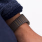 [Near Mint] 1986 Seiko Ana-Digi Straight Grain Gray Dial Men's Wrist-Watch