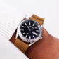 2000 Seiko Solar Black Sunburst Dial Men's Wrist-Watch