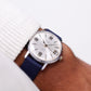 [Serviced] 1960 Caravelle Mechanical Silver Sunburst Dial Men's Wrsit-Watch
