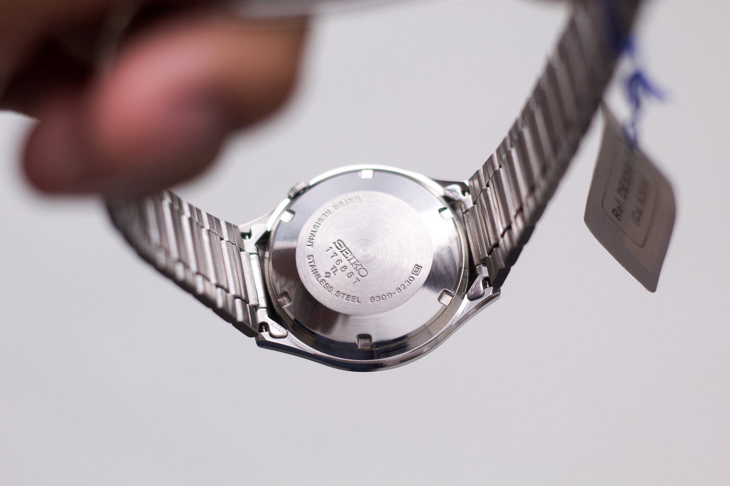 [New Old Stock] 1981 Seiko 5 Automatic Black Dial Men's Wrist-Watch W/Box & Tag