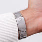 1981 Pulsar Quartz 'Baby Santos' Two Tone Case Men's Wrist Watch