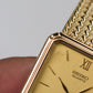 1987 Seiko Quartz Golden Tank  'Sample' Variant  Men's Wrist-Watch