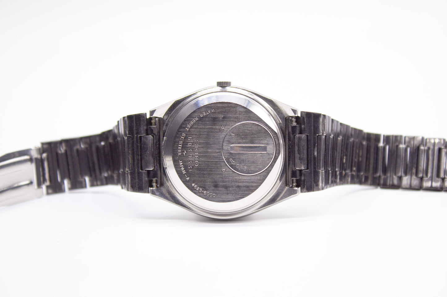 [Serviced] 1986 Seiko Type II Matte Black Dial Men's Sports Wrist-Watch