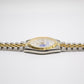 2004 Pulsar Quartz Silver Sunburst Dial Custom Logo Men's Two Tone Wrist-Watch W/Box