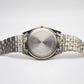 2004 Pulsar Quartz Silver Sunburst Dial Custom Logo Men's Two Tone Wrist-Watch W/Box