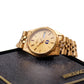 [Near Mint] 1995 Seiko Quartz Golden Sunburst Baby Day-Date Men's Wrist-Watch