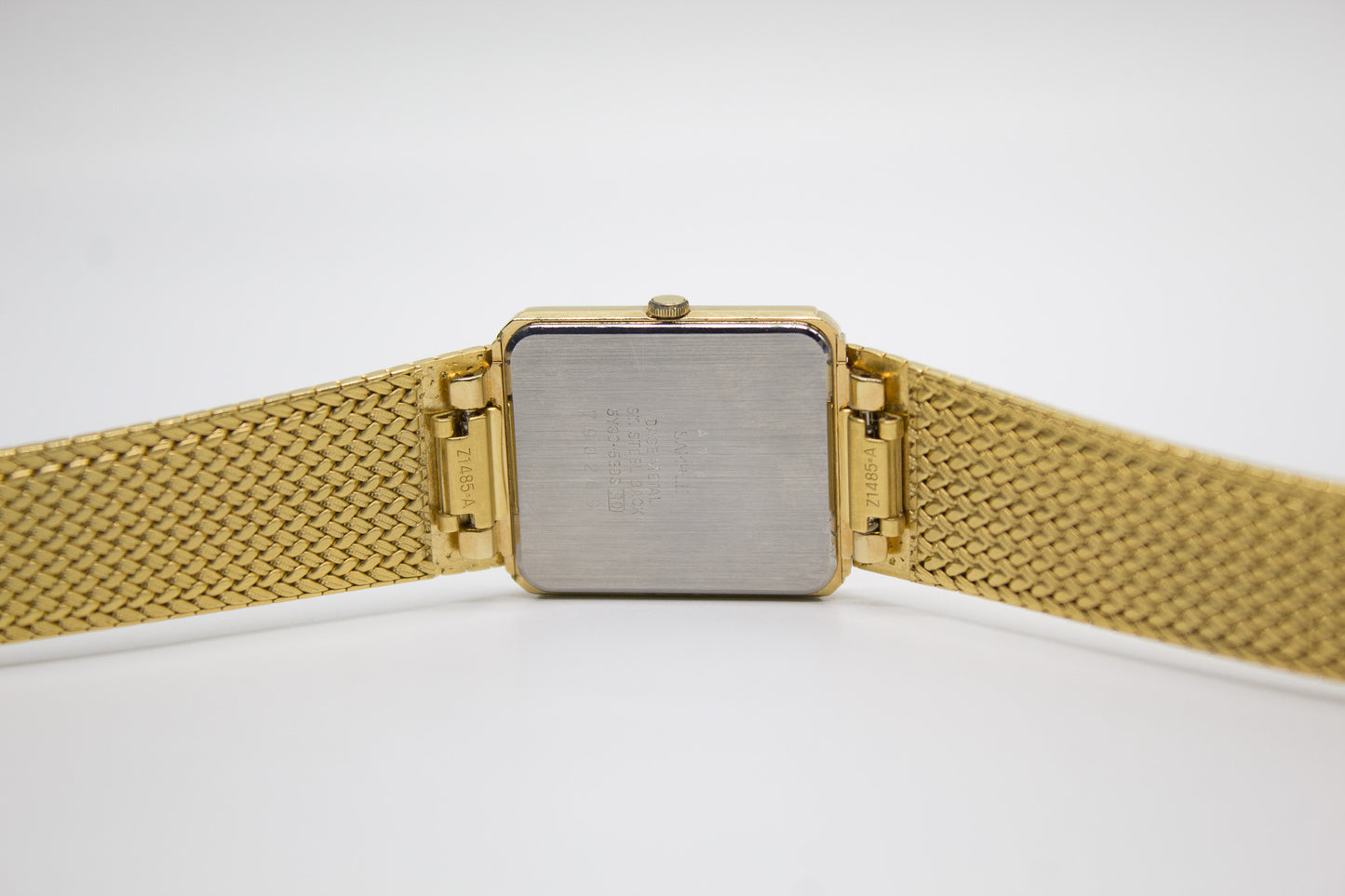 1987 Seiko Quartz Golden Tank  'Sample' Variant  Men's Wrist-Watch