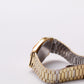 1982 Pulsar Quartz Straight Grain Golden Dial Men's Wrist-Watch